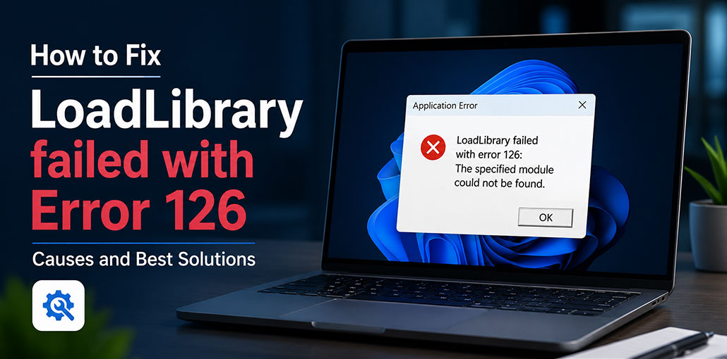 LoadLibrary Failed With Error 126