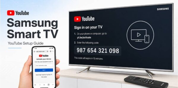 Samsung Smart TV YouTube Fix: Activate Using yt.be/activate