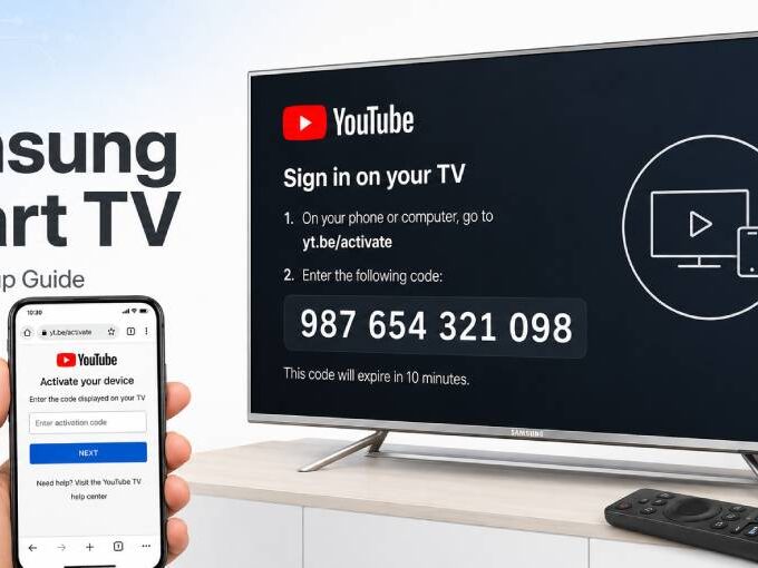 Samsung Smart TV YouTube Fix: Activate Using yt.be/activate