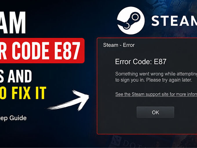 Steam Error Code E87