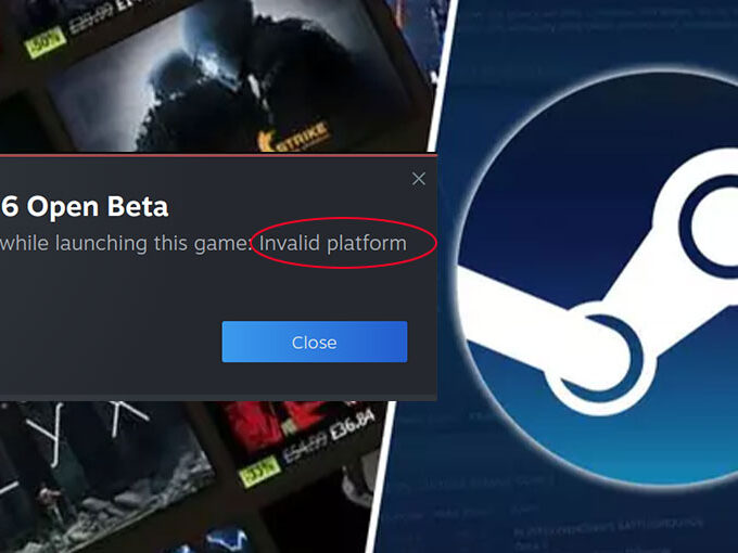 Steam Invalid Platform Error