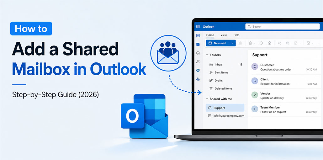 How to Add a Shared Mailbox in Outlook