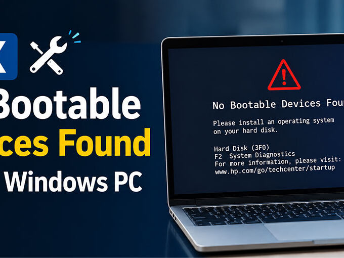 No Bootable Devices Found