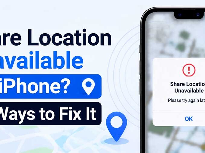 Share Location Unavailable