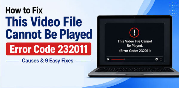 This Video File Cannot Be Played Error Code 232011