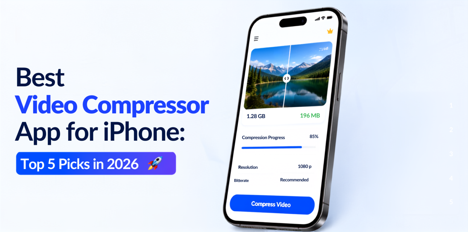 Video Compressor App for iPhone