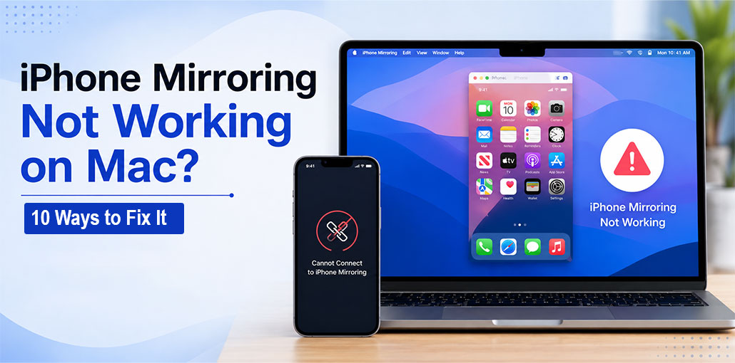 iPhone Mirroring Not Working