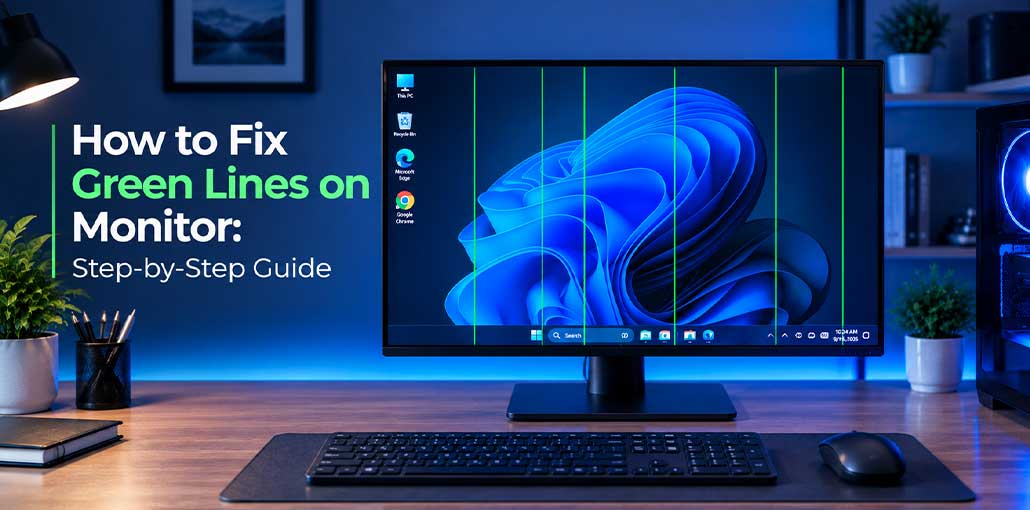 Green Lines on Monitor