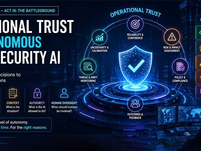Operational Trust in Autonomous Cybersecurity AI