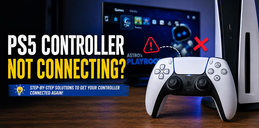 PS5 Controller Not Connecting