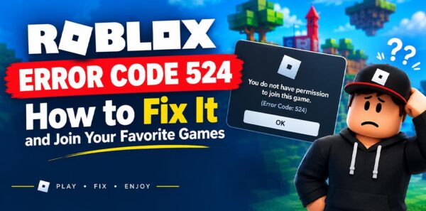 Roblox Error Code 524