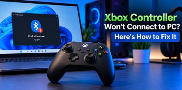 Xbox Controller Won't Connect to PC