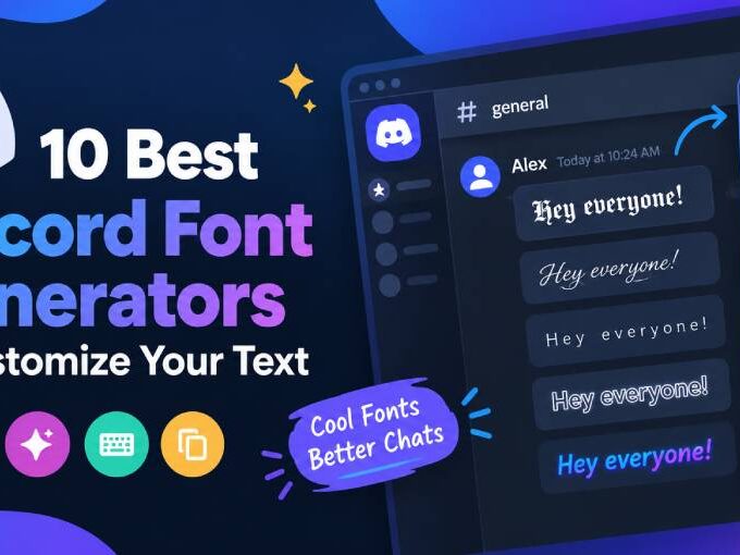 Discord Font Generator