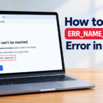 ERR_NAME_NOT_RESOLVED