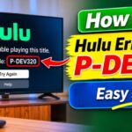 Hulu Error Code P-DEV320