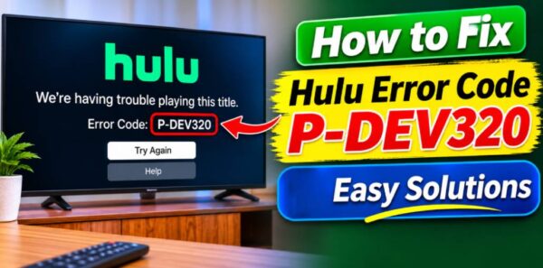 Hulu Error Code P-DEV320