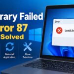 LoadLibrary Failed with Error 87