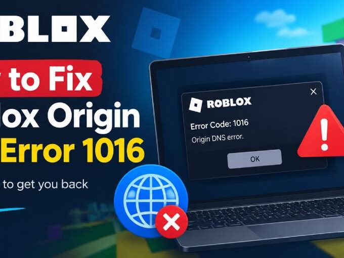 Roblox Origin DNS Error 1016